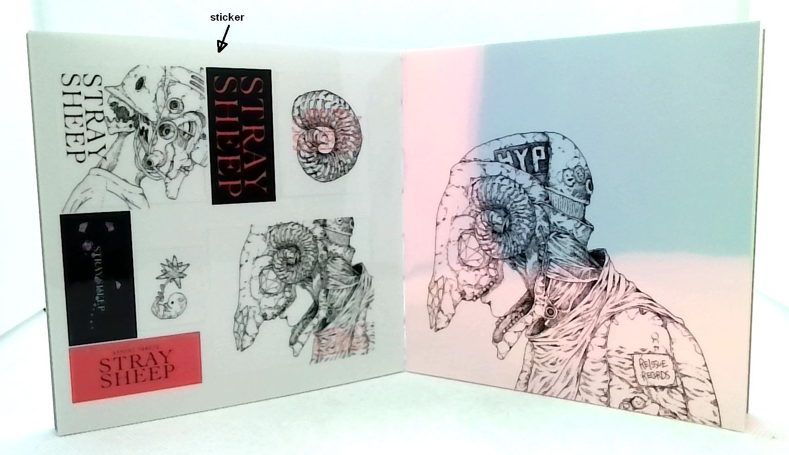 Kenshi Yonezu CD STRAY SHEEP Blu-ray+Art book Anime Children of the Sea theme