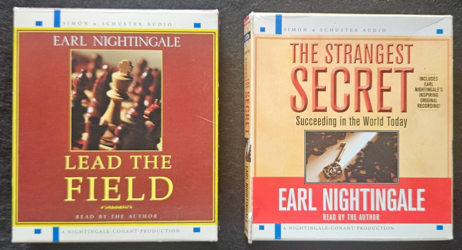 Earl Nightingale’s The Strangest Secret & Lead the Field Audio CDs. Excellent!