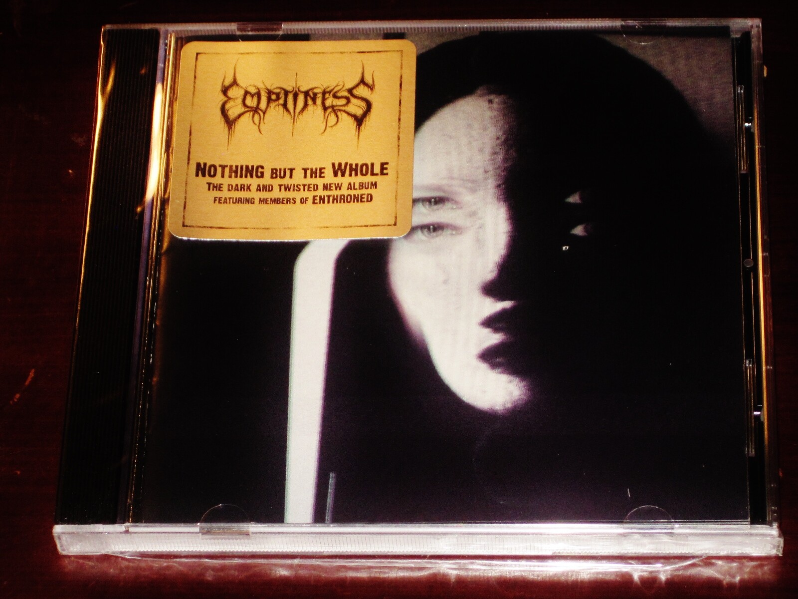 Emptiness: Nothing But The Whole CD 2014 Dark Descent Records USA DDR105CD NEW