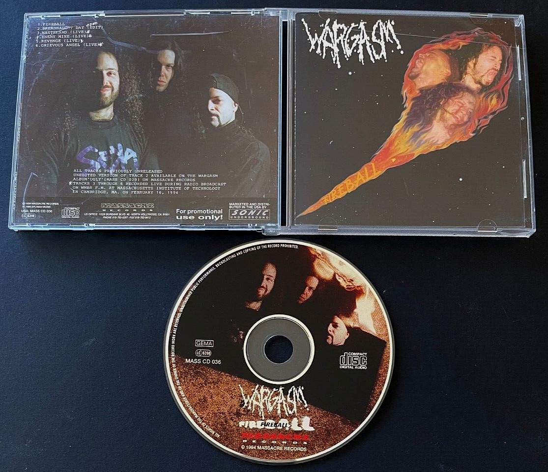 WARGASM Fireball cd