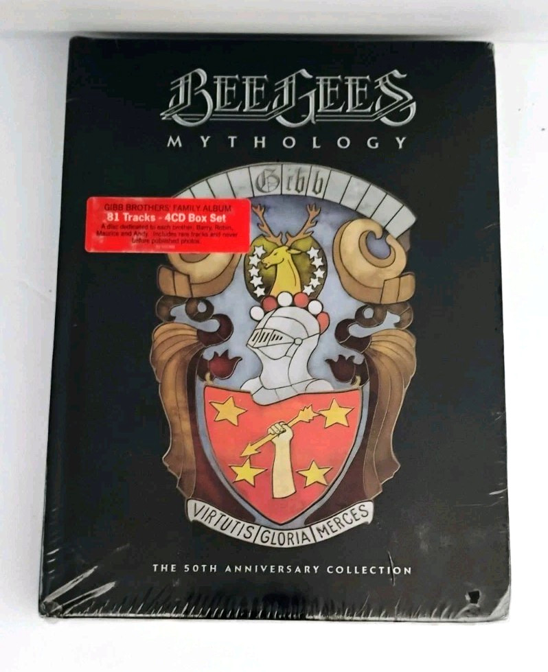 Bee Gees “Mythology” Brand New 2010 50th Anniversary 4 CD Box Set! Still Sealed!