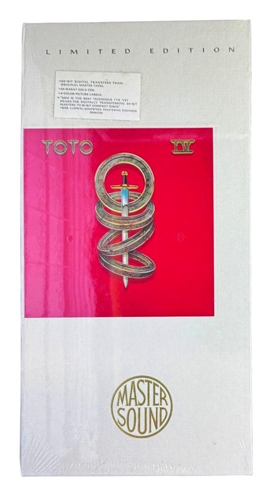 Toto IV Mastersound 24K Gold CD Limited Edition Promo Longbox SBM New Sealed