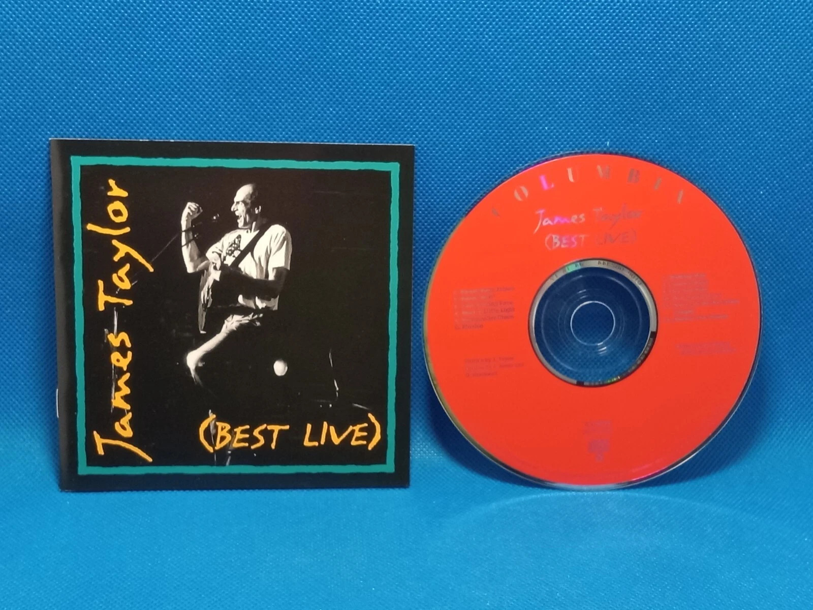 James Taylor – (Best Live) (1993, CD) IN JEWEL CASE STANDARD NEVER PLAYED LN