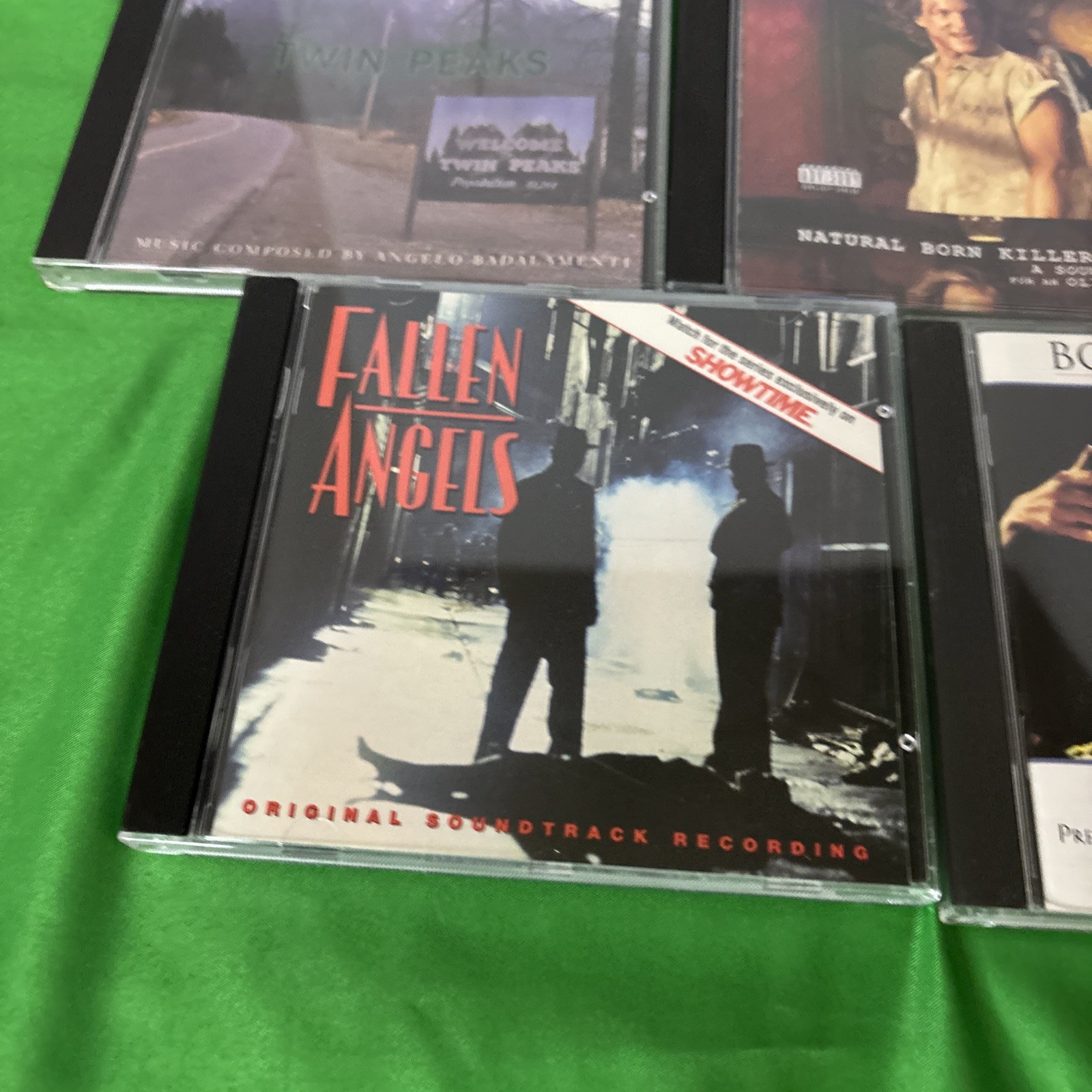 movie And Tv Show soundtrack cd lot Natural Killers Pulp Fiction Twin Peaks