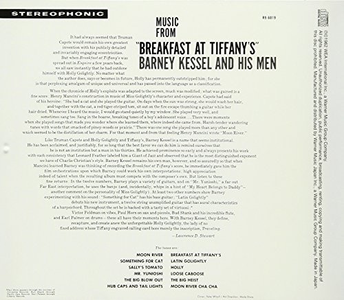 Breakfast At Tiffany’S Barney Kessel { P&P Tracked 24} Jackie O’ Breakfast At