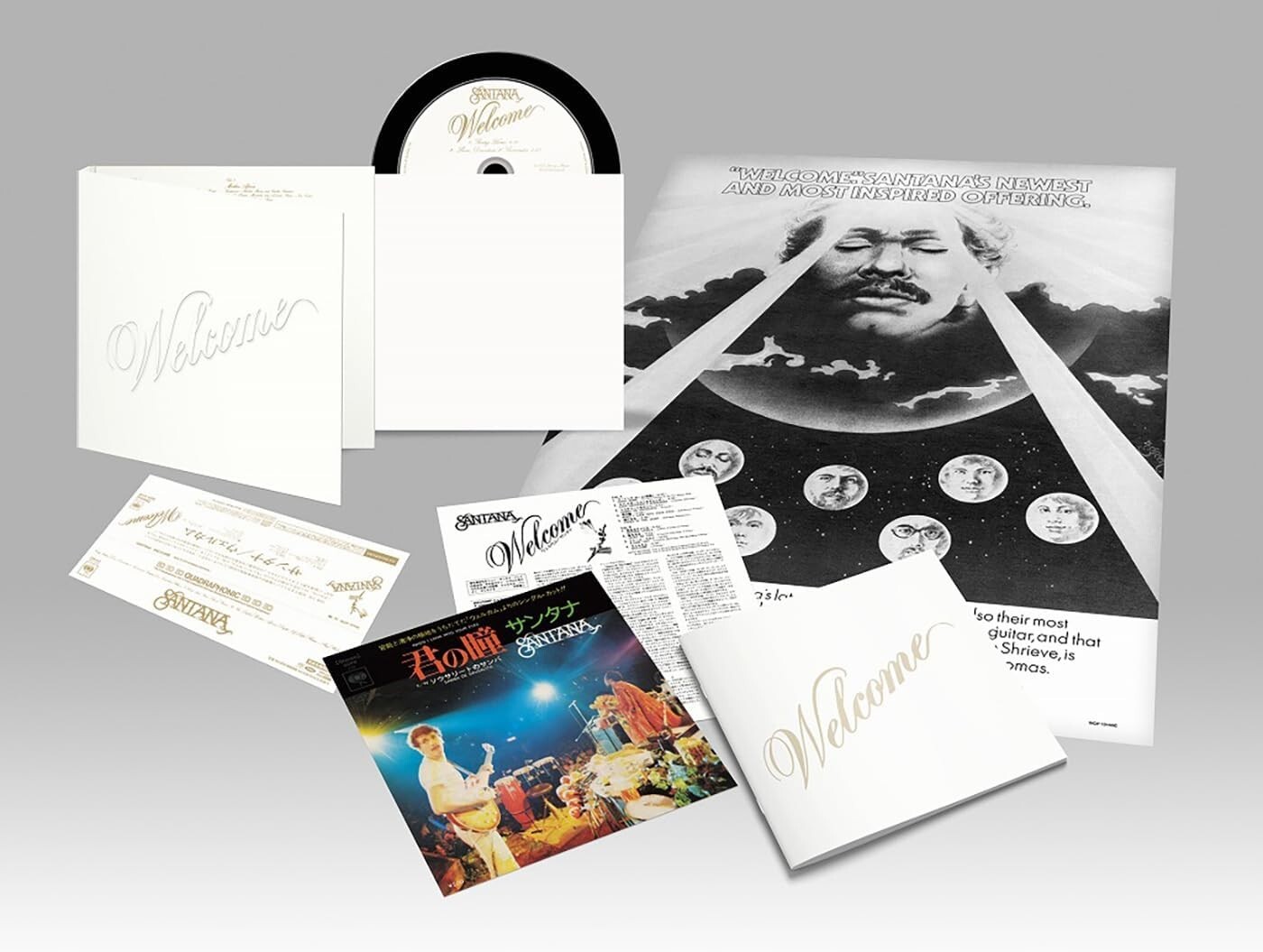 SANTANA WELCOME 7inch EP SIZE SLEEVE JAPAN Hybrid SACD NEW