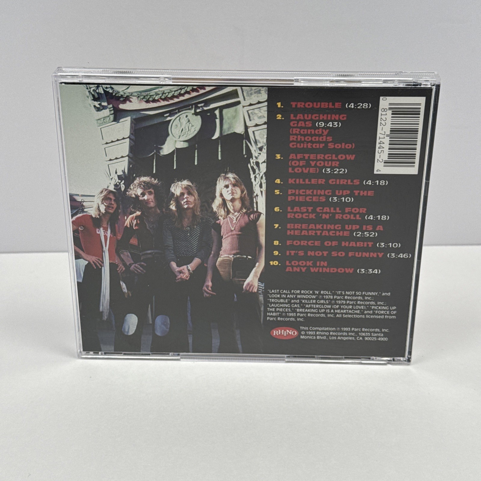 Quiet Riot The Randy Rhoads Years CD Rhino Label 1993 Hair Glam Metal Hard Rock