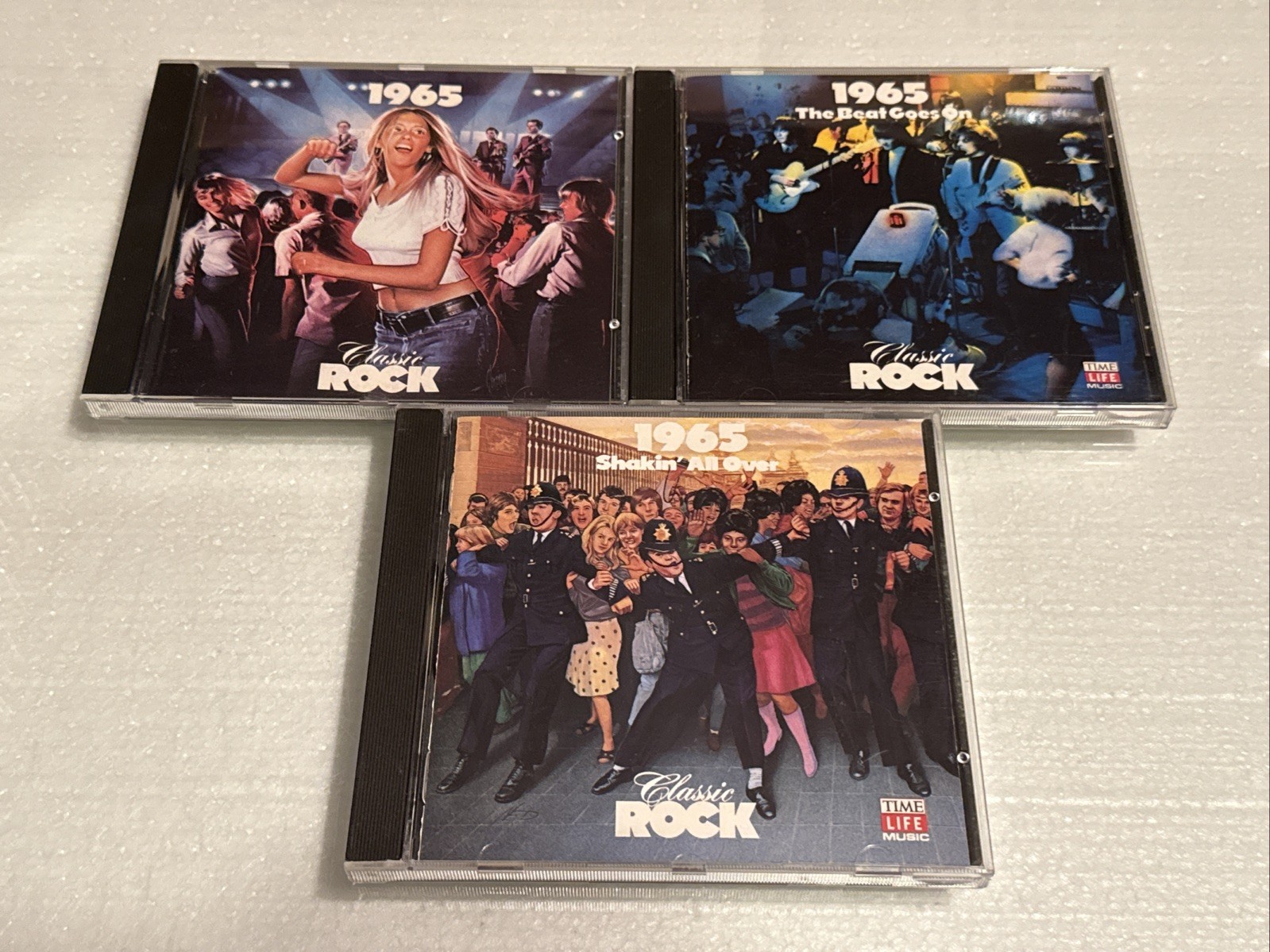 [TL3] 15 Time Life “CLASSIC ROCK” CD Lot 1960s 60s BEAT GOES ON SHAKIN’ ALL OVER