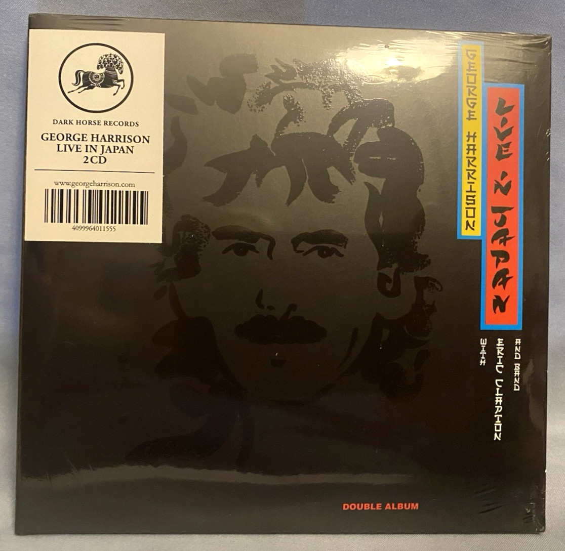 GEORGE HARRISON WITH ERIC CLAPTON Live In Japan *SEALED* Remastered 2CD w/ Hype