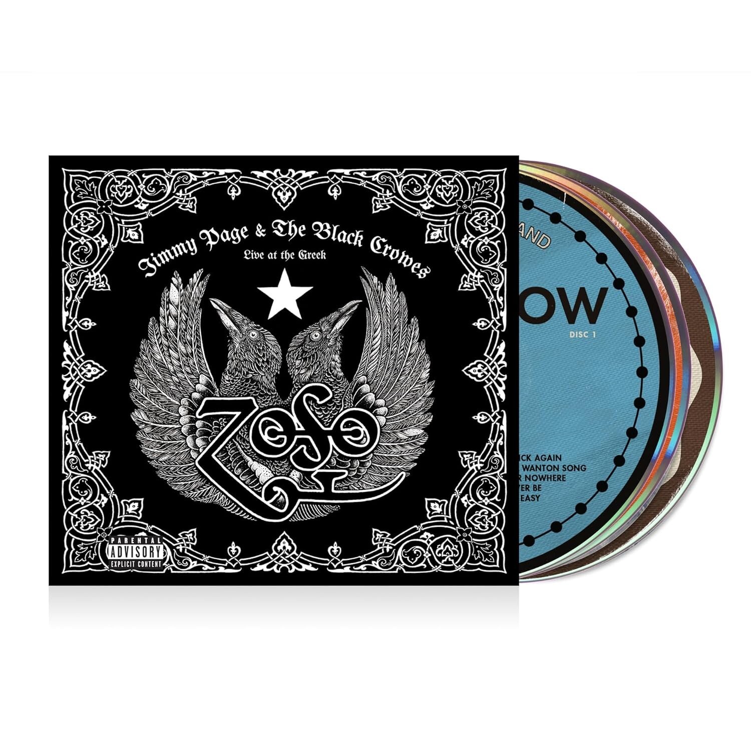 Jimmy Page & The Black Crowes – Live At The Greek 3 CD Set