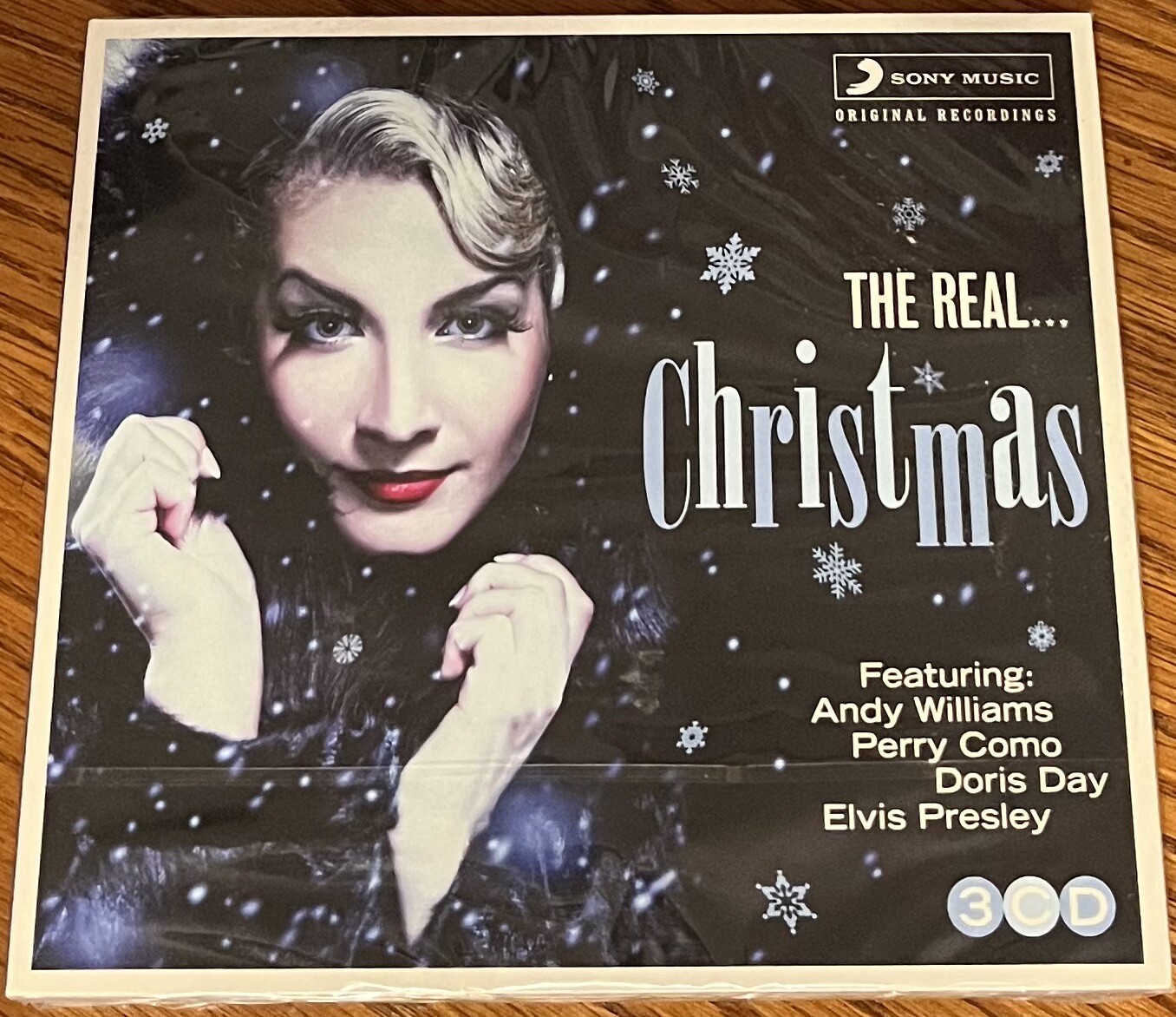 VARIOUS ARTISTS “THE REAL CHRISTMAS” BRAND NEW ORIGINAL 2012 UK 3CD ALBUM IMPORT
