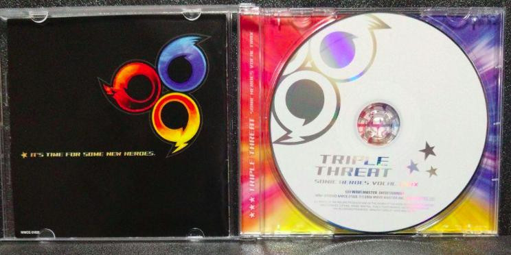 TRIPLE THREAT SONIC HEROES VOCAL TRAX Game Soundtrack CD Wave Master Sega Japan