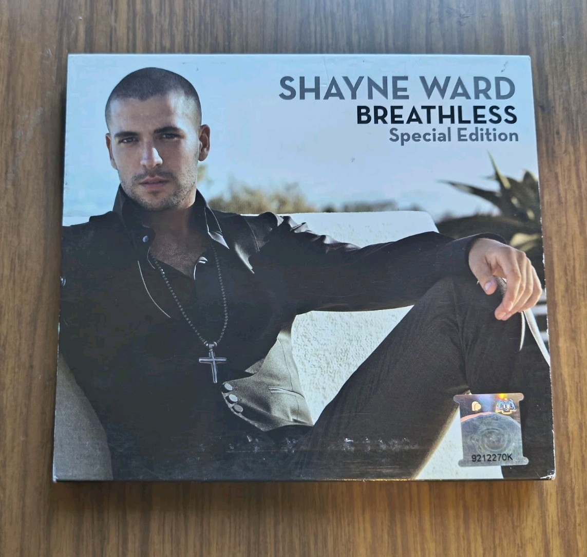 Shayne Ward – Breathless CD/DVD Special Edition Album Syco Malaysia EX