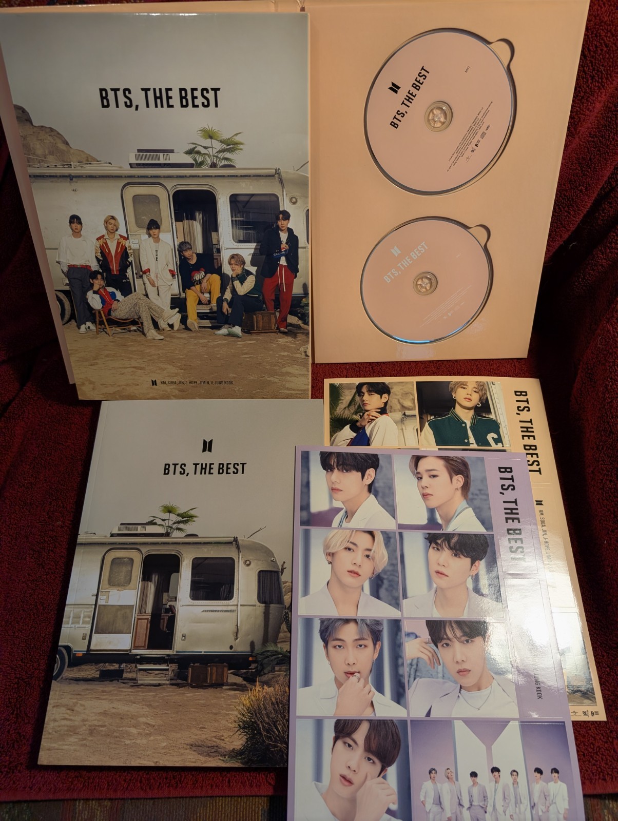 BTS THE BEST CD album JPFC photo booklet sticker Japan First limited edition
