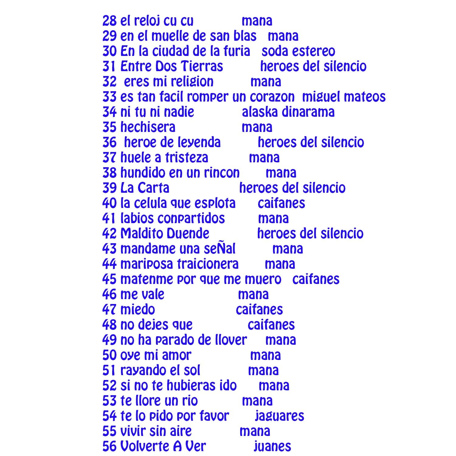 47# ICONOS DEL ROCK mp3 cd con 56 exitos