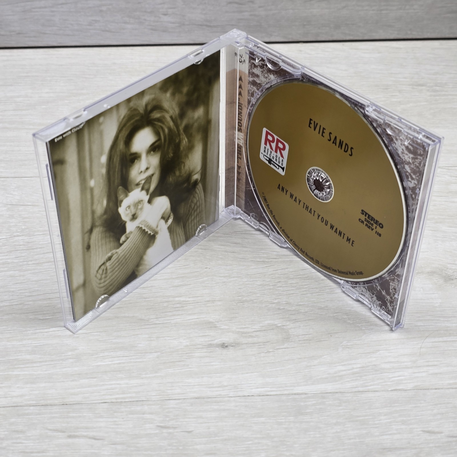 Evie Sands Rare – Any Way That You Want Me + Bonus Track CD Cherry Red Rev-ola