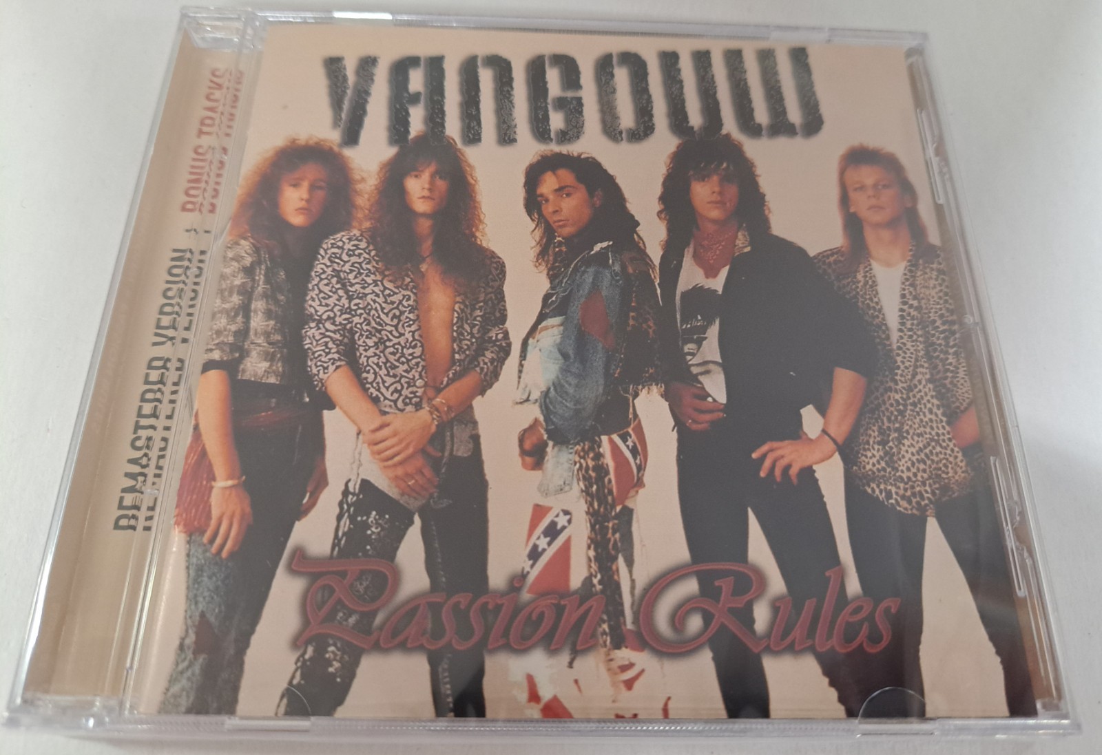 Vangouw Passion Rules New CD + Bonus Tracks Hard Rock AOR Martyr