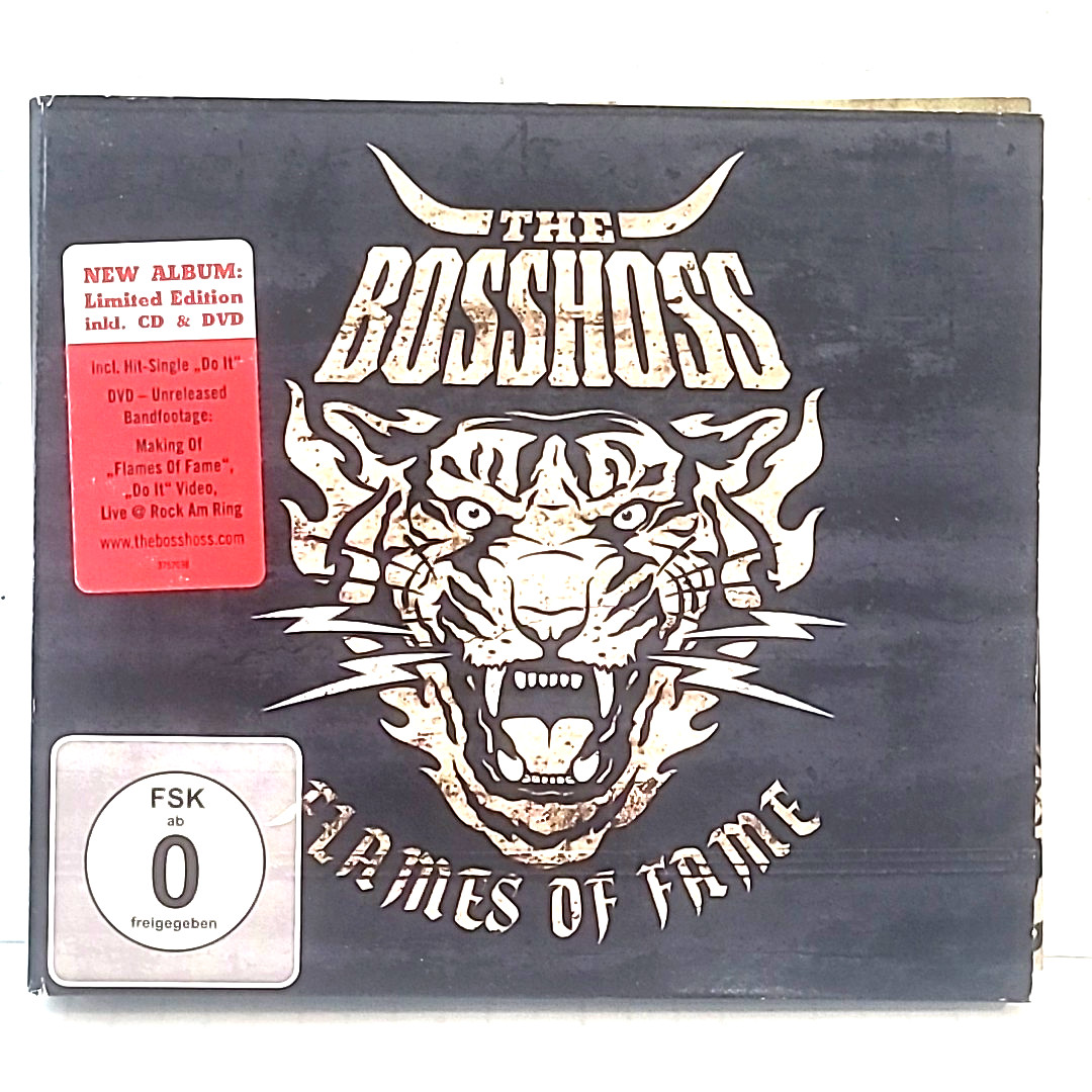 The Bosshoss Flames of Fame (UK IMPORT) Limited Edition CD & DVD w/ Lyric Book