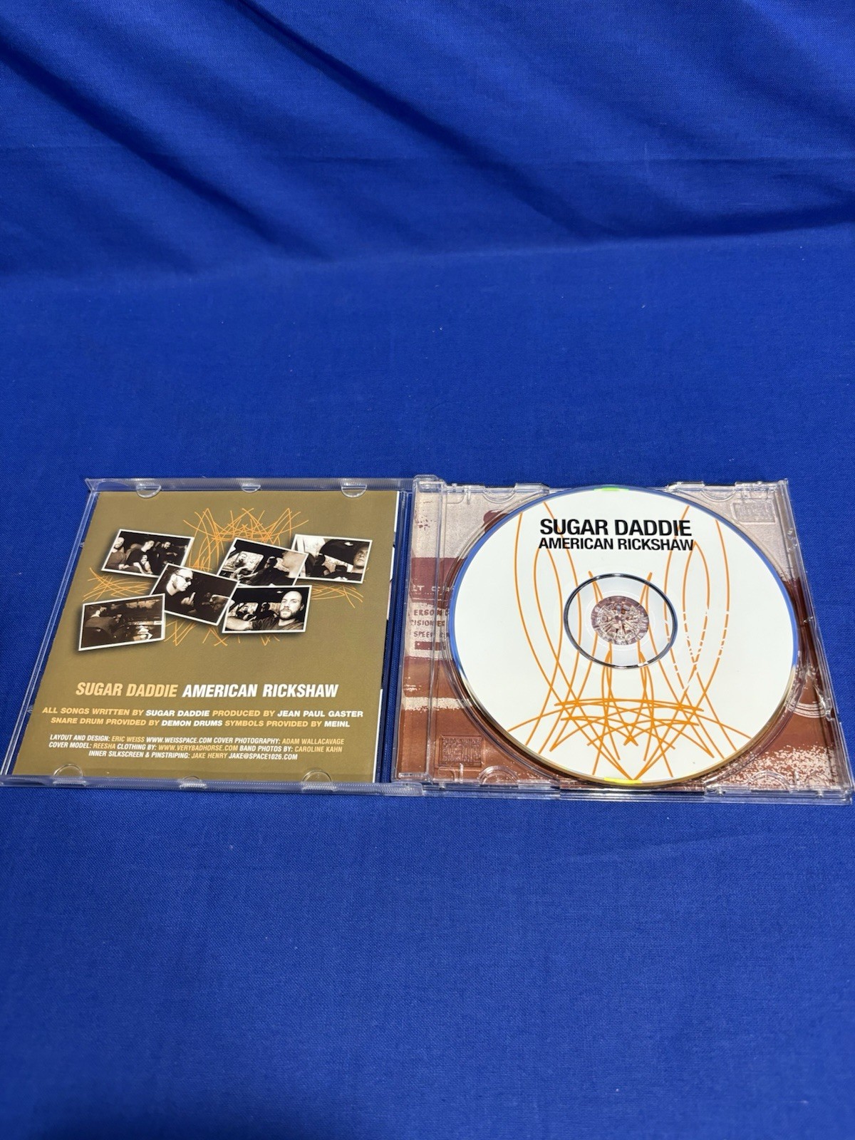 RARE!!! CD Lot Of 5 Sugar Daddie CDs American Rickshaw Punk Hardcore Locomotive