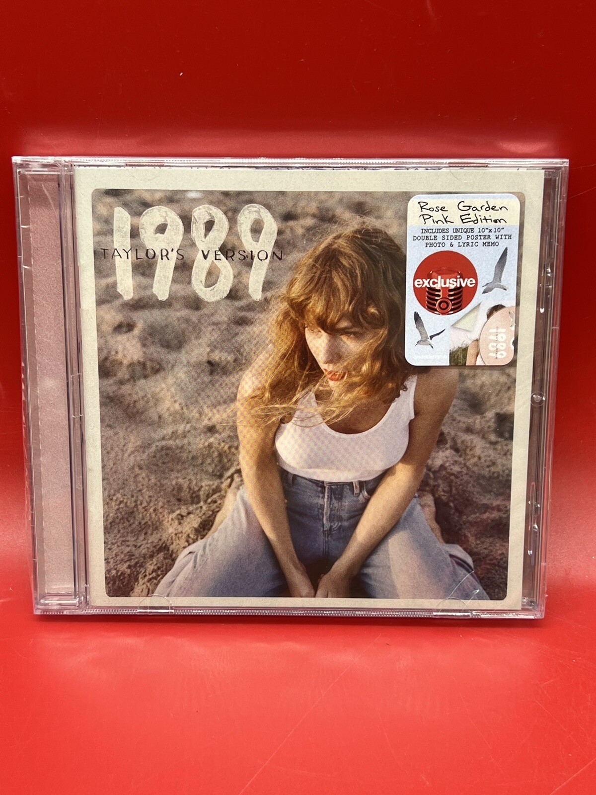 Taylor Swift 1989 (Taylor’s Version) Rose Garden Pink Edition CD New W/ Photos