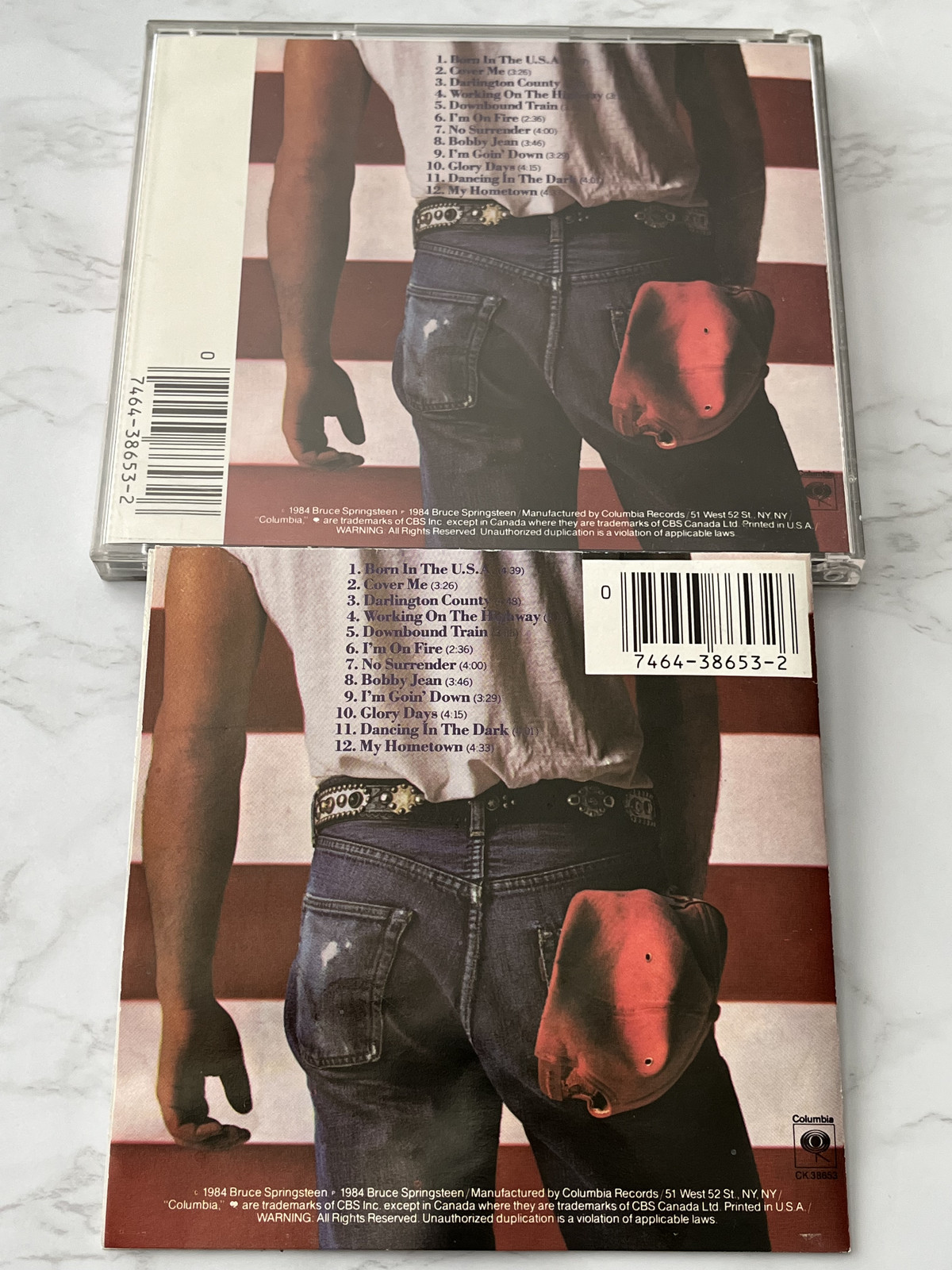 Bruce Springsteen Born In The USA CD TARGET ERA JAPAN Columbia CK38653 CSR DISC*