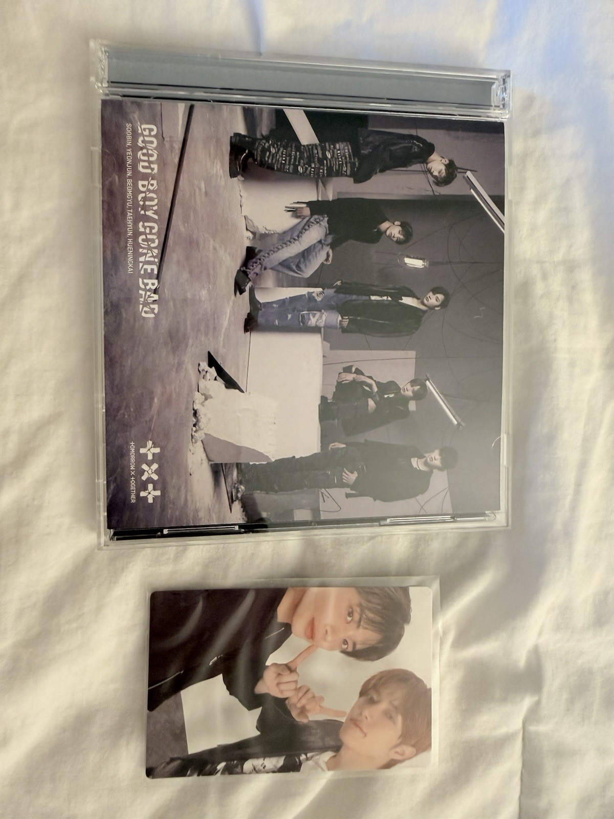 TOMORROW X TOGETHER GOOD BOY GONE BAD SINGLE WITH PHOTOCARD