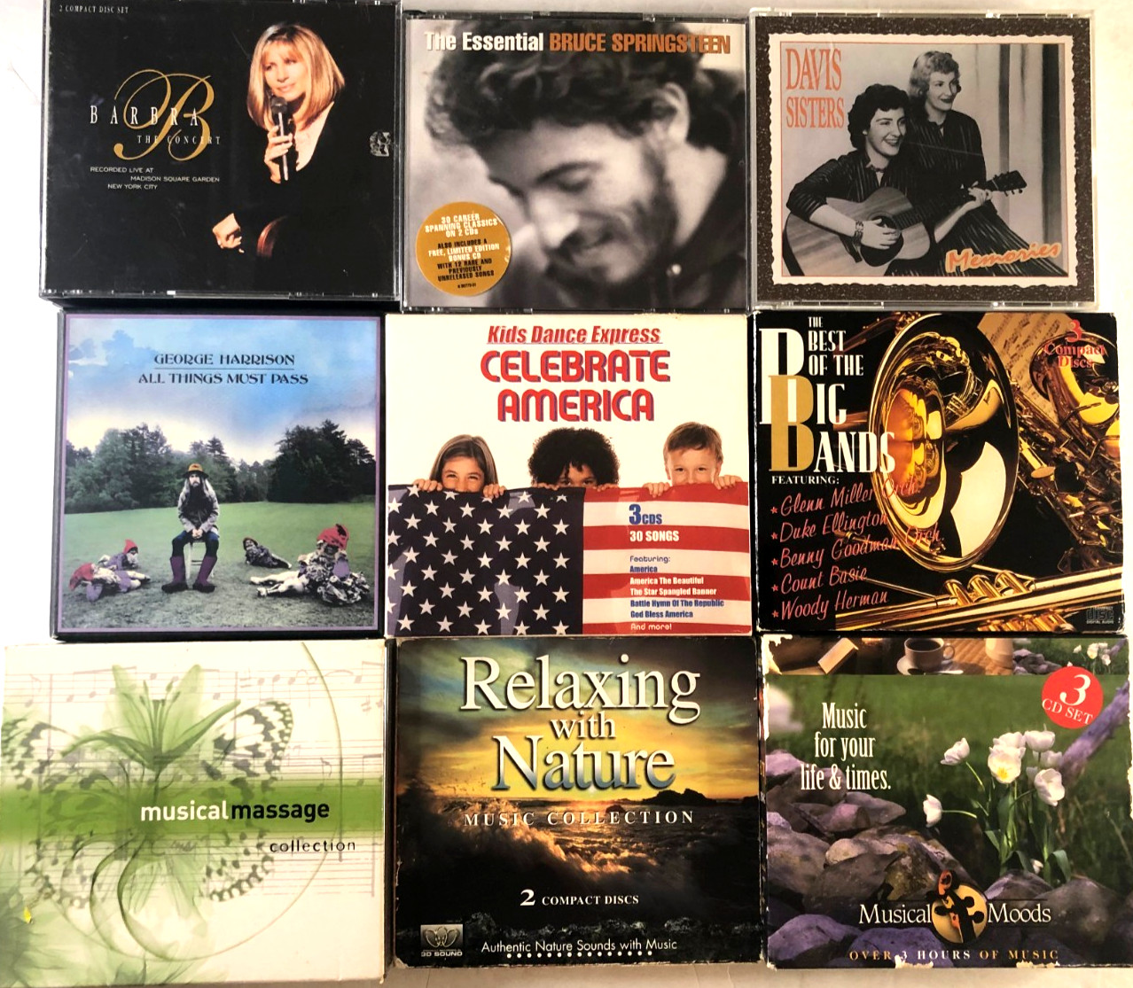 Multiple(2-4) CD’s Pick Choose your own-Country, Rock, R&B – Combined S/H