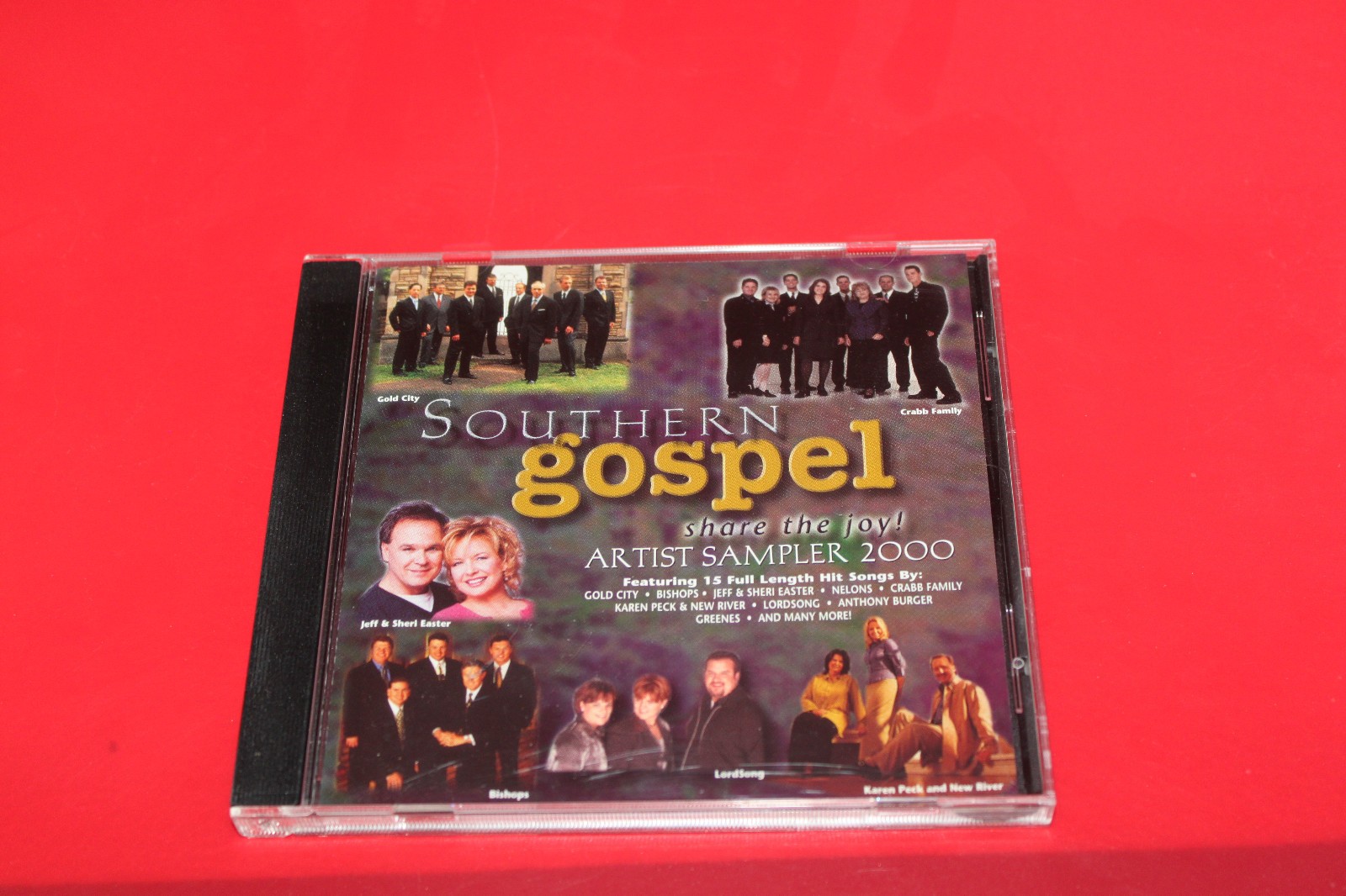 Southern Gospel Share The Joy Artist Sampler 2000 Gold City Crabb Family CD