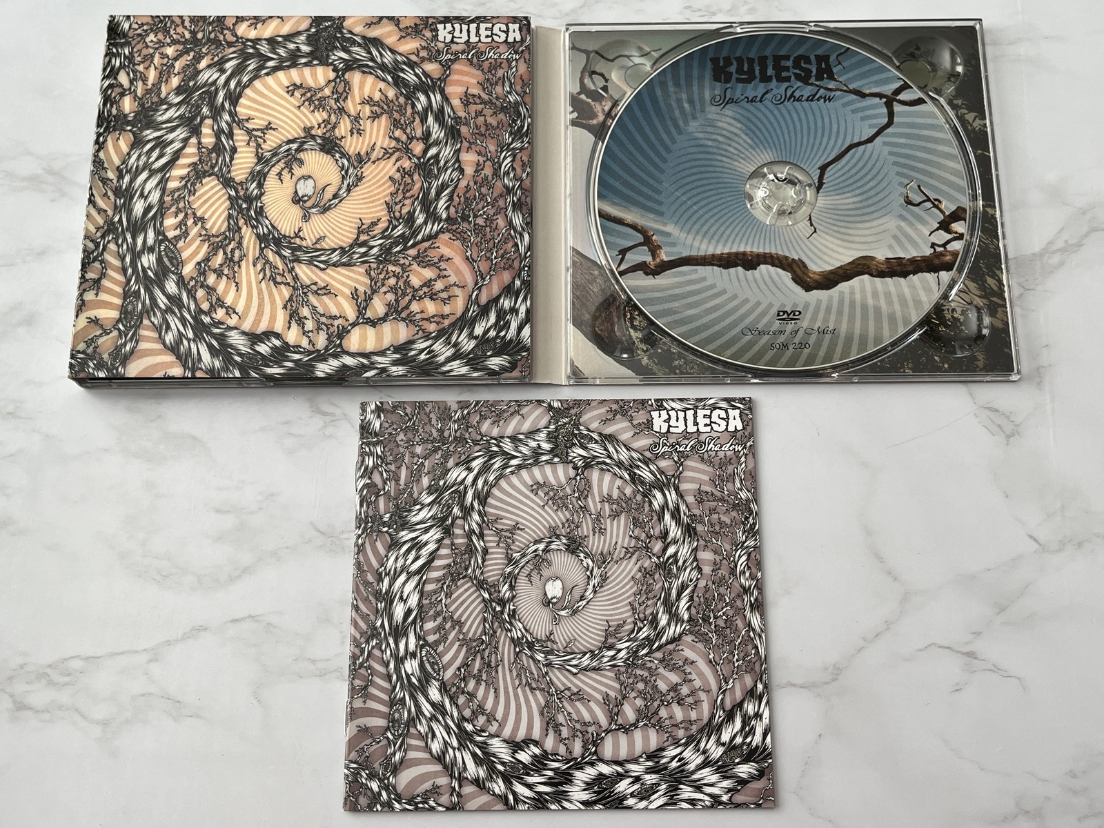 Kylesa Spiral Shadow CD/DVD Digipak LIMITED ED. EU IMPORT! 2010 Holographic OOP!