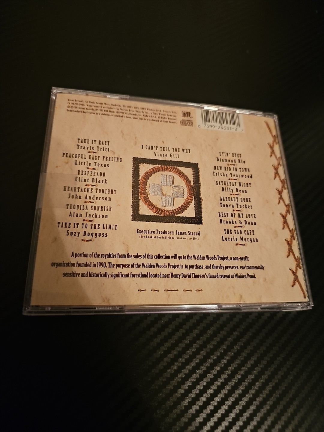 Common Thread Songs Eagles Various Artists CD 1993 Giant Records Country Rock