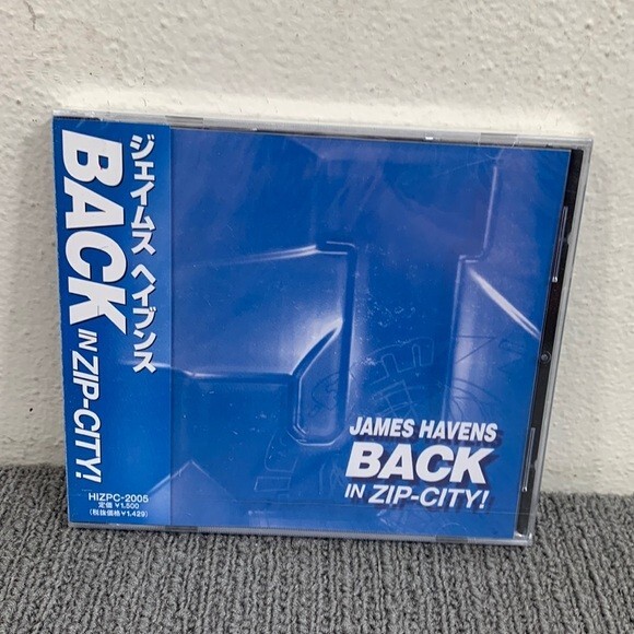 James Havens- Back In Zip-City CD 2008 Made in Japan New Sealed