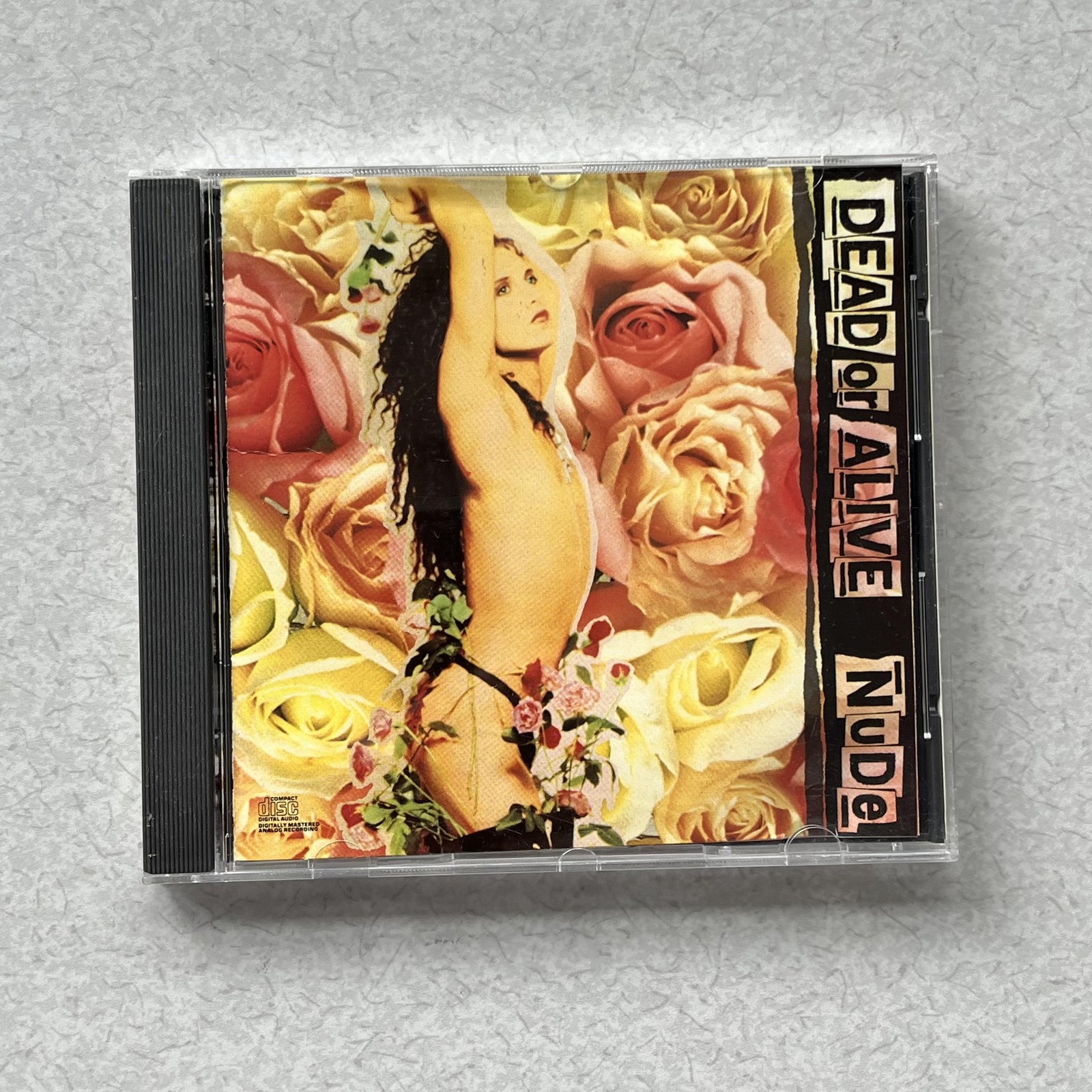 Dead Or Alive CD Nude 1989 Epic Synth-Pop Dance Pop Multicolor Jewel Case Album