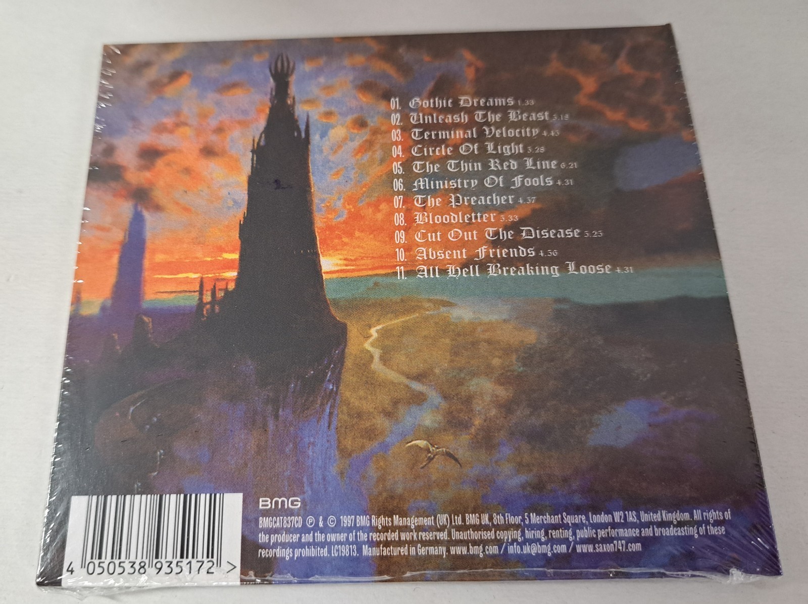 Saxon Unleash The Beast New CD Digisleeve Reissue Heavy Metal