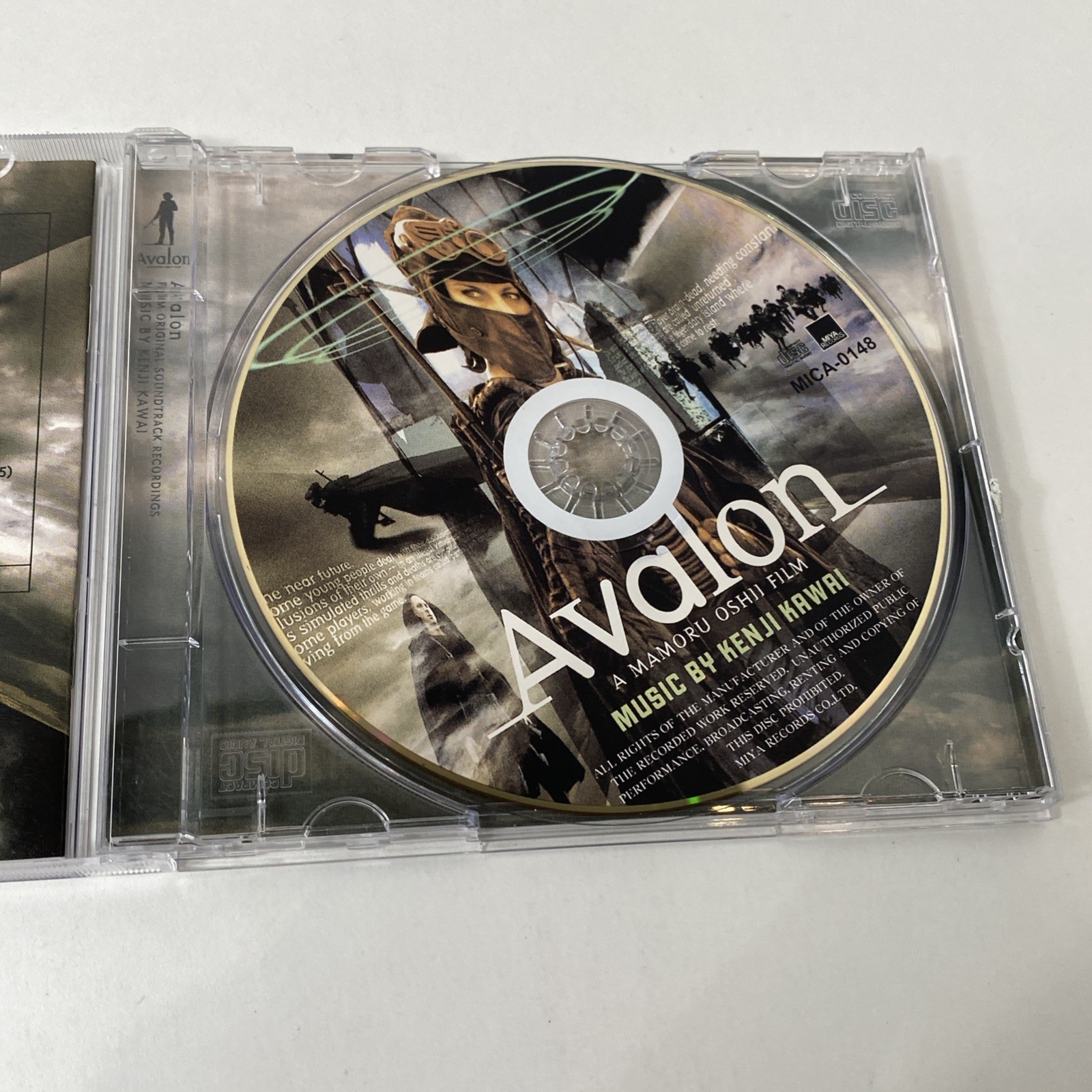 Kenji Kawai – Avalon (From Original Soundtrack) CD Good Condition Cracked Case