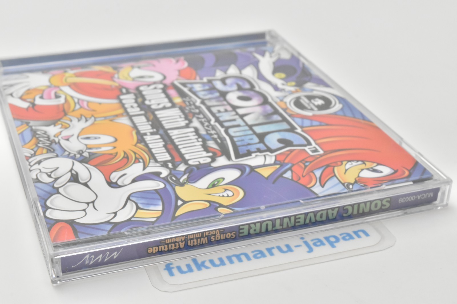 Sonic Adventure Songs with Attitude Vocal Mini Album CD 1998 Sonic the Hedgehog