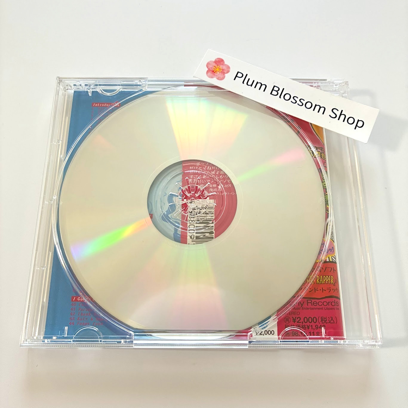 PaRappa the Rapper Original Soundtrack OST CD SRCL-3742 Sony Japan Game Music