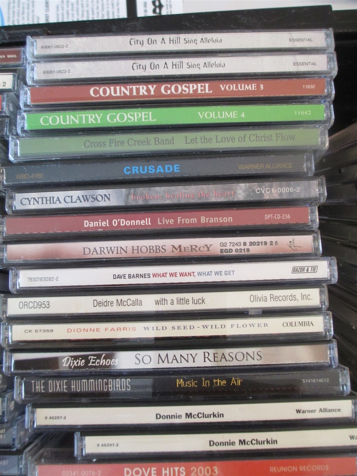 Gospel Christian Contemporary etc cds choice 6 for $18 FS or $3 + flat Shipping