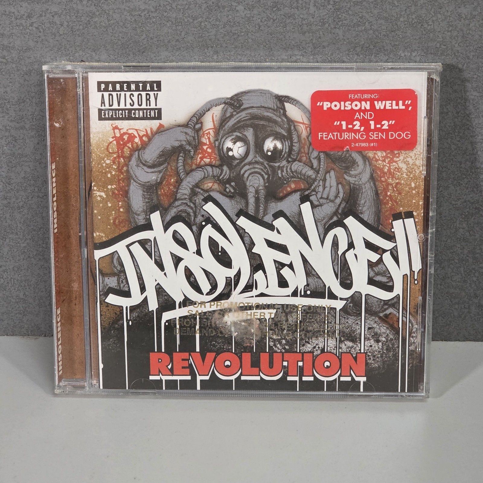 Insolence Revolution CD 2001 Japan Import Maverick Recording Co PA New Sealed