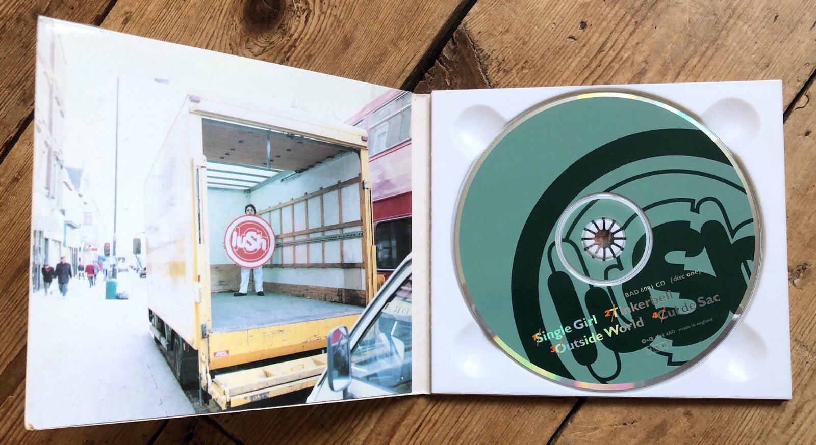 LUSH Single Girl (Disc One) Rare Signed CD – BAD 6001 CD