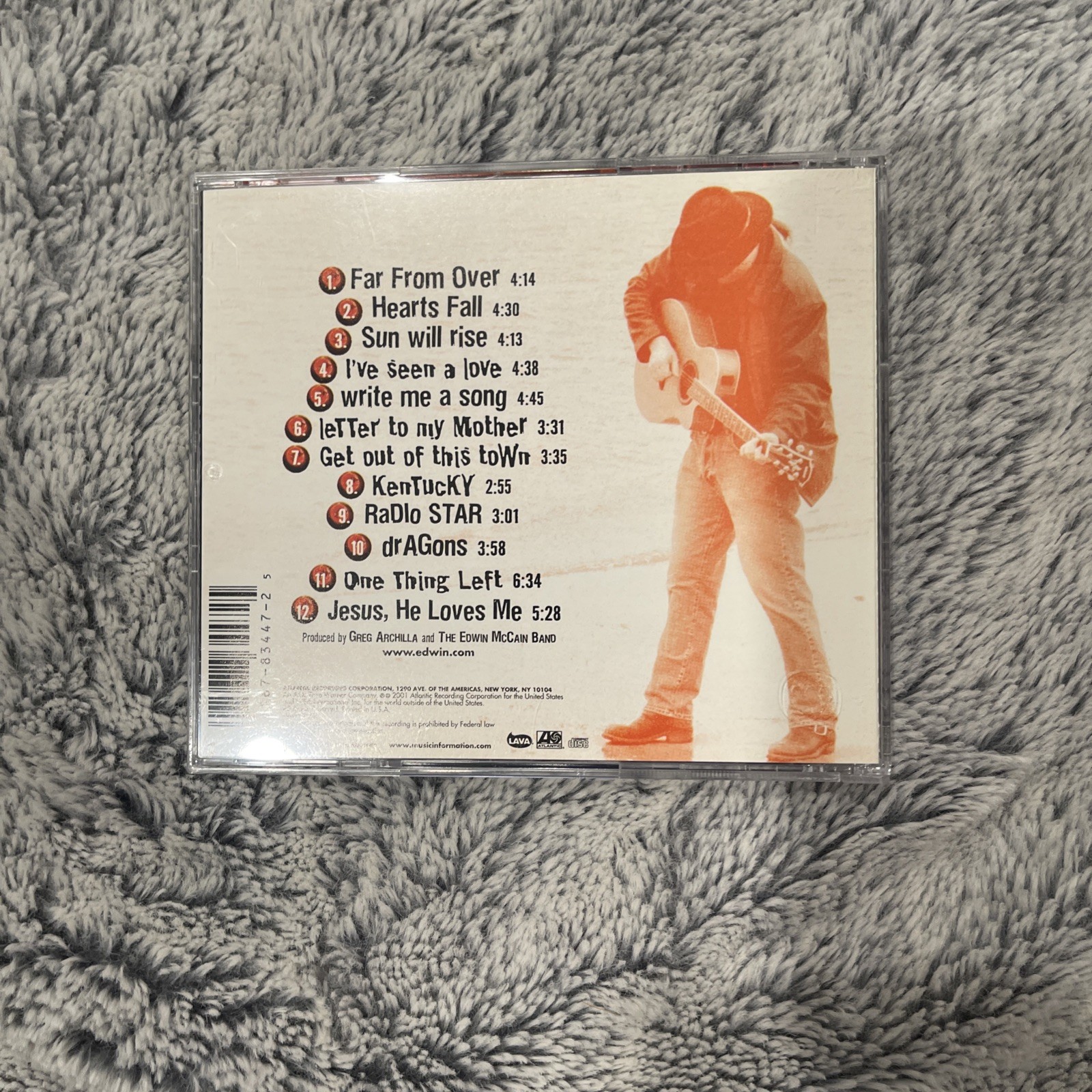 Far From Over by Edwin McCain (Singer/Songwriter) (CD, Jun-2001, Atlantic (Labe…