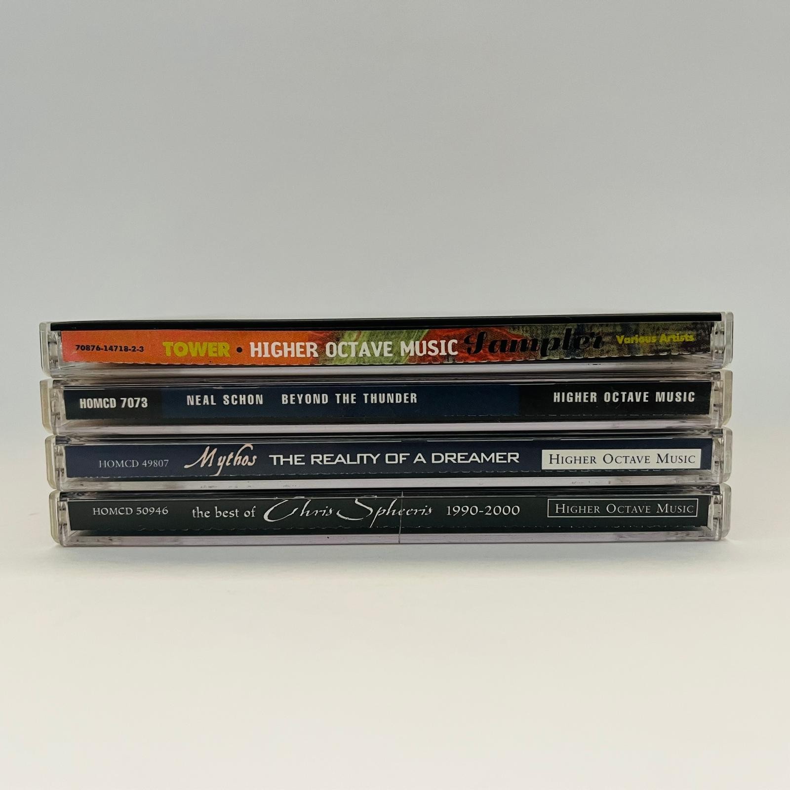 Higher Octave Music 4 CD Lot Chris Spheeris Neal Schon RARE PROMO MINT DISCS