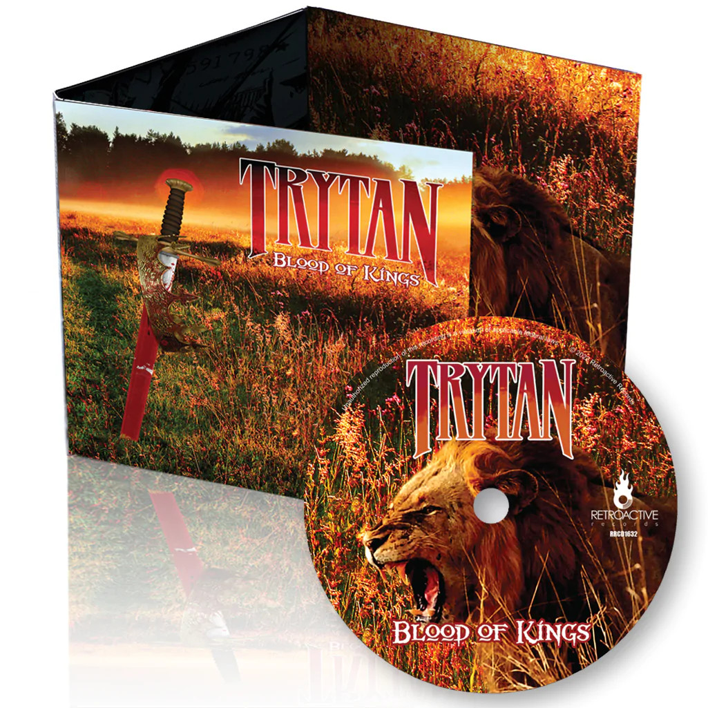 TRYTAN-BLOOD OF KINGS (CD, 2022, Retroactive) Neal Morse + Barren Cross