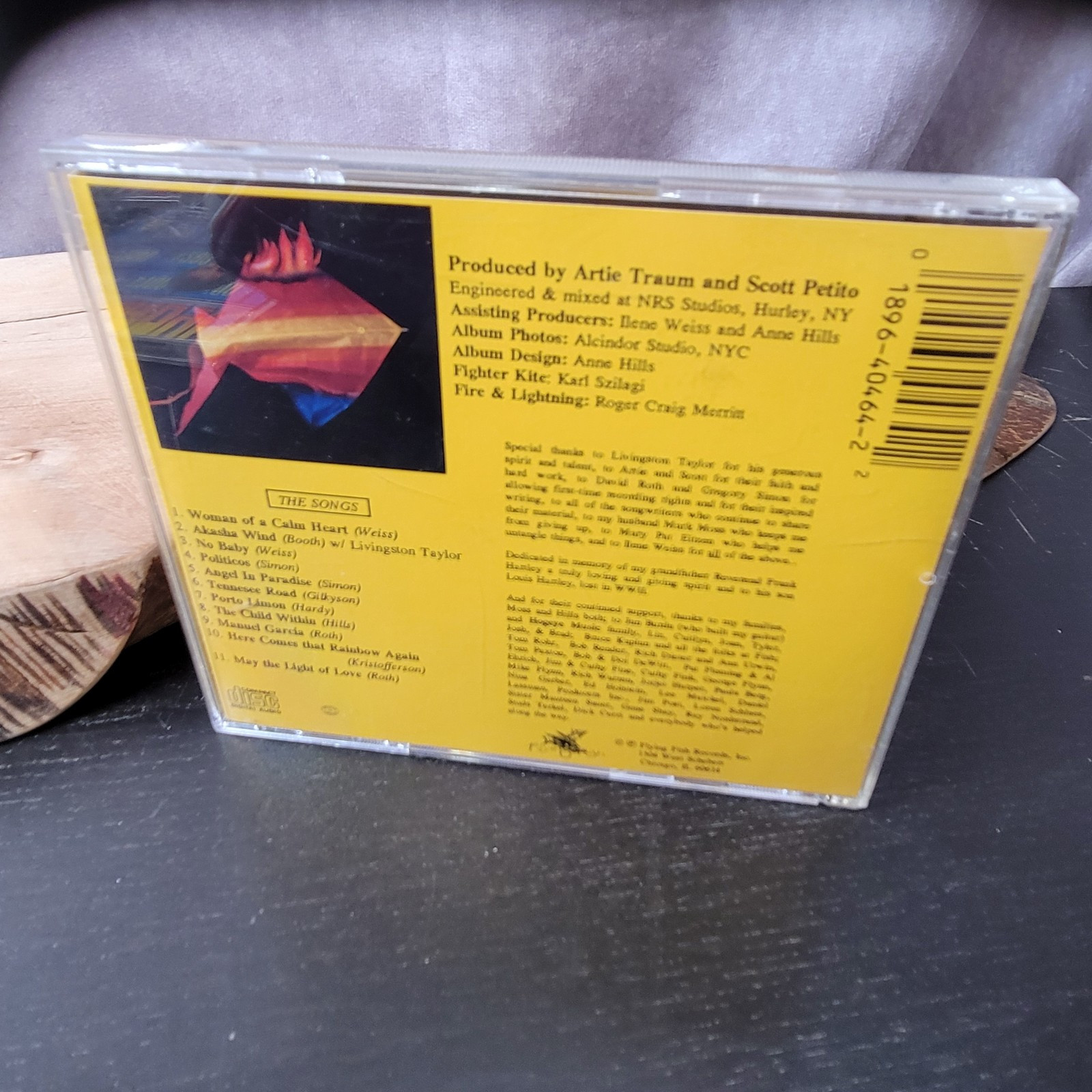 Woman Of A Calm Heart by Anne Hills Music CD 1997 Flying Fish Records
