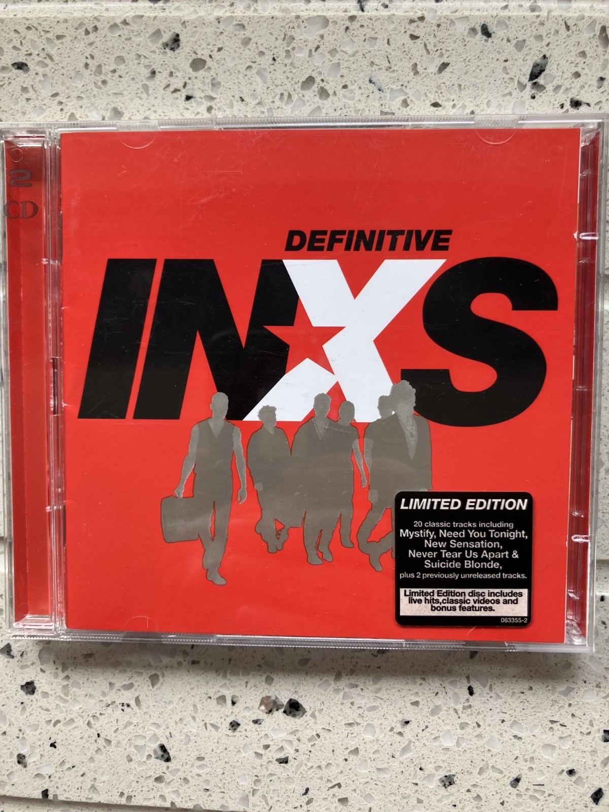 INXS : Definitive 2CD – Limited Edition PROMO bonus live tracks inc. videos MINT