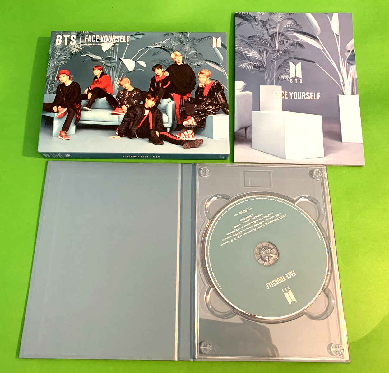BTS FACE YOURSELF First limited edition C [CD + Deluxe 68P Photo booklet