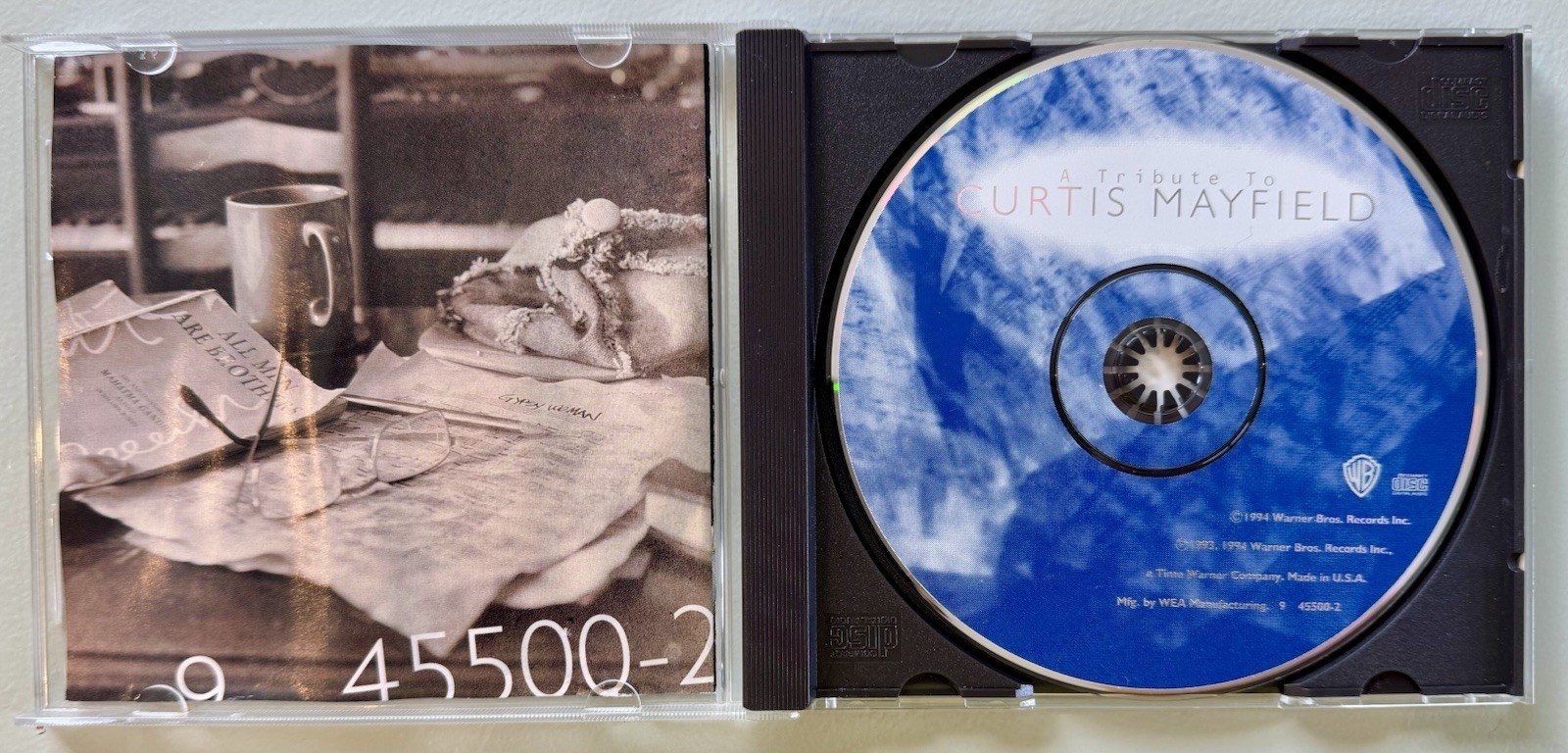 Tribute to Curtis Mayfield by Various (CD, 1994)