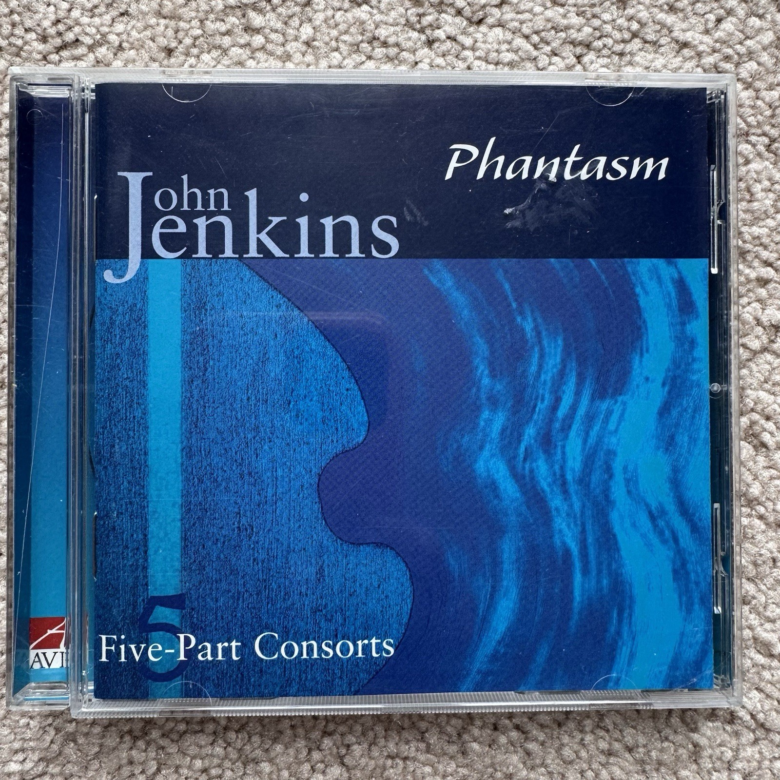 John Jenkins Five-Part Consorts Phantasm CD Avie AV2120 Classical Chamber Music