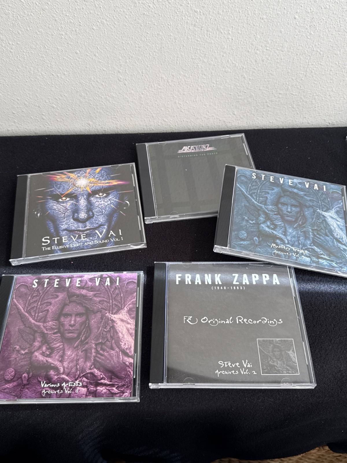 STEVE VAI * THE SECRET JEWEL BOX * CDs & 3 Picks Box Set * CD Bonus Interview