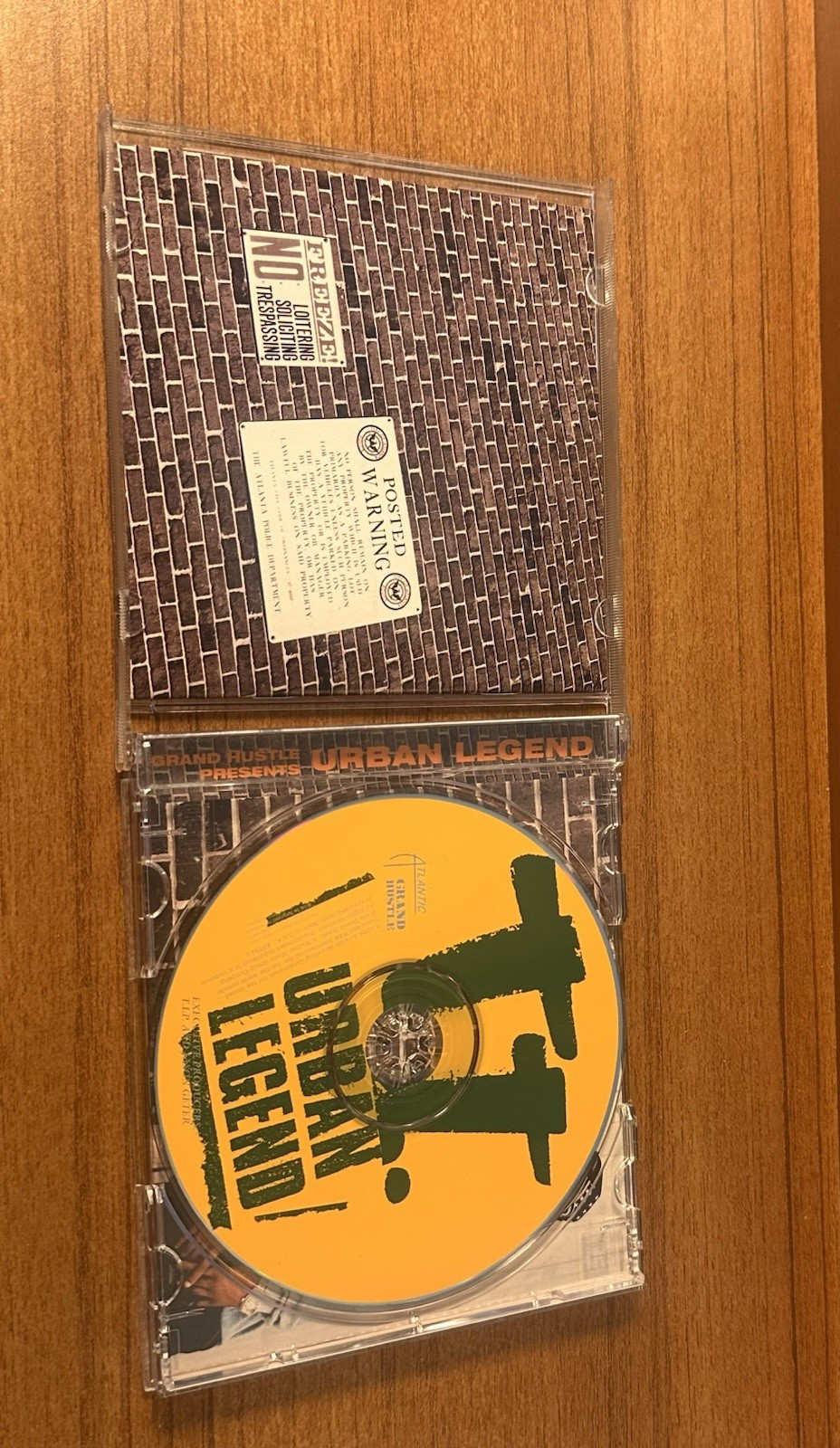 T.I. : Urban Legend (not Clean Version) Promo CD (2004)