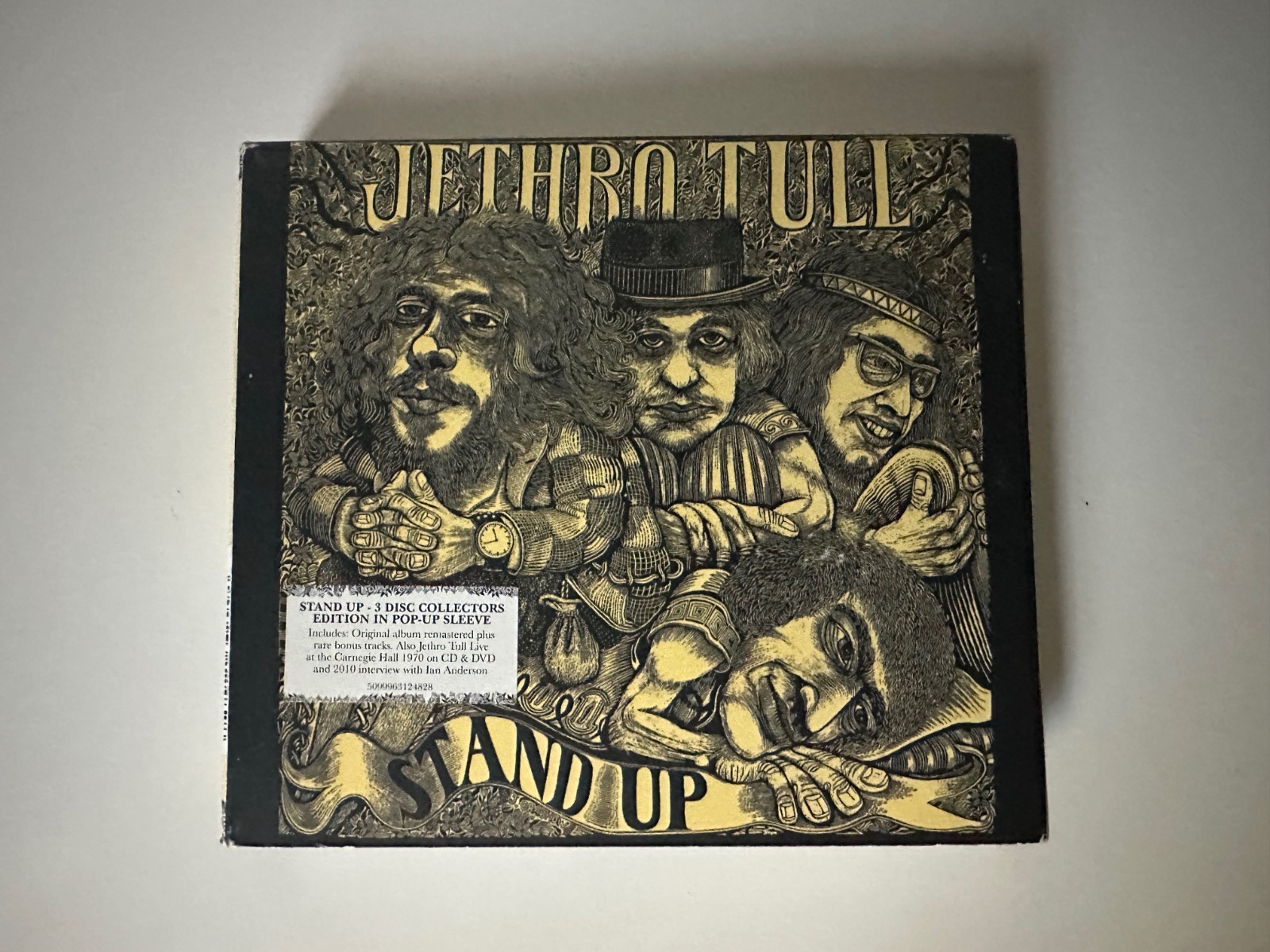 Jethro Tull – STAND UP (40th Anniversary 2 CD/1 DVD Combo Pack) Reissue VG OOP
